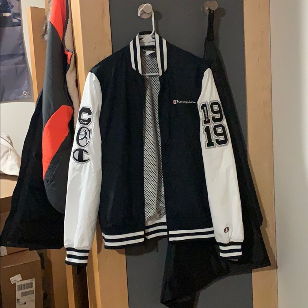 Champion Satin Baseball Jacket (unworn)